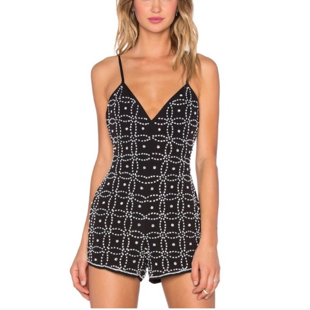 Nbd embellished romper